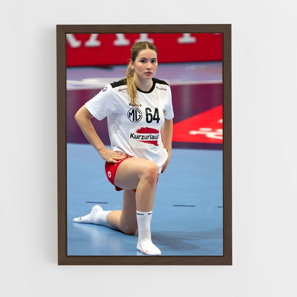 Poster Sérénité Athlétique – affiche Handball (vue 5)